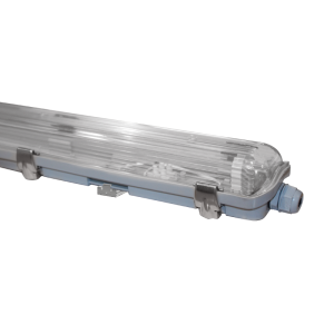 AC.3118H FIXTURE IP65 680mm FOR 1 LEDTUBE WITH METAL CLIPS