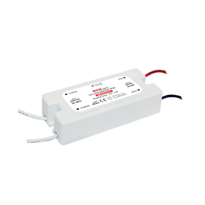 MP24CV12 ^MINI PLASTIC CV LED DRIVER 24W 230V AC-12V DC 2A IP20 WITH CABLES