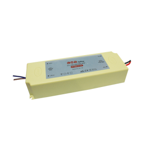 P150CV125 ^PLASTIC 5YRS CV LED DRIVER 150W 230V AC-12V DC 12.5A IP67 WITH CABLES