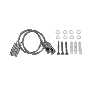 SWAL HANGING KIT FOR PROFILE WITH 1PC STEEL WIRE 2m & INSTALLATION ACCESSORIES