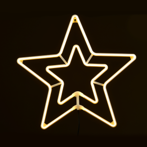 X083002415 ^ "DOUBLE STARS" 300 NEON LED 3m NEON DOUBLE SMD ΦΩΤ.
