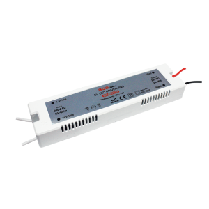 MP48CV24 ^MINI PLASTIC CV LED DRIVER 48W 230V AC-24V DC 2A IP20 WITH CABLES